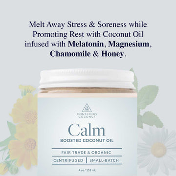 Calm Body Oil: Boosted Coconut Oil
