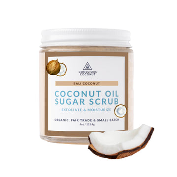 Organic Coconut Oil Sugar Scrubs