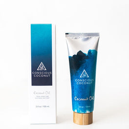 Travel-Ready Coconut Oil Tube