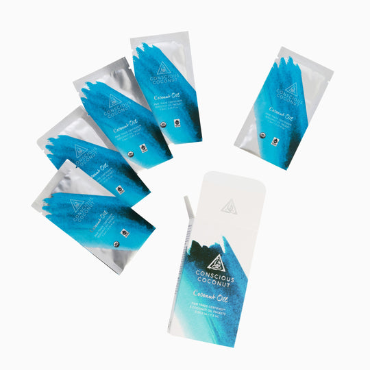 Coconut Oil Packets (Box of 5)